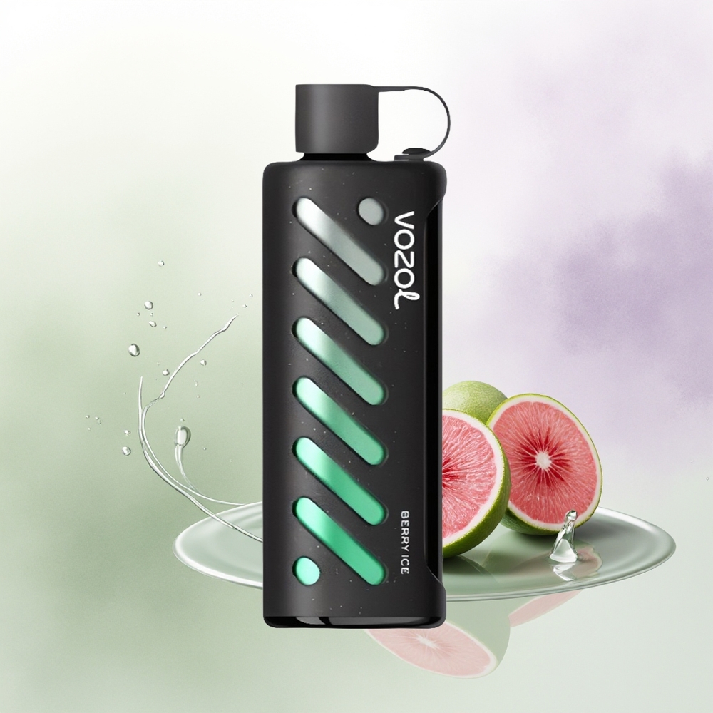 VOZOL Gear Shisha 25000 Puffu Šašliks Berry Ledus SiLC Tech Dual Mesh
