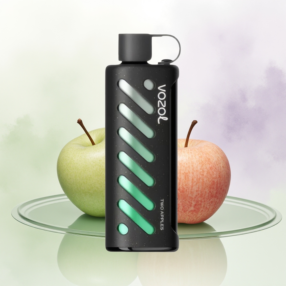 VOZOL Gear Shisha 25000 Pūšas Divas Ābolu SiLC Tech