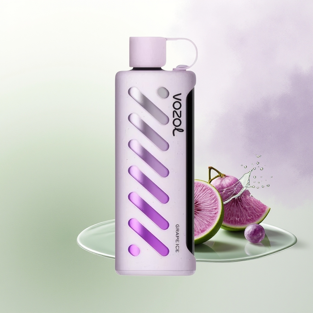 VOZOL Gear Shisha 25000 Pūšas Vīnogu Ledus SiLC Tech 1000mAh
