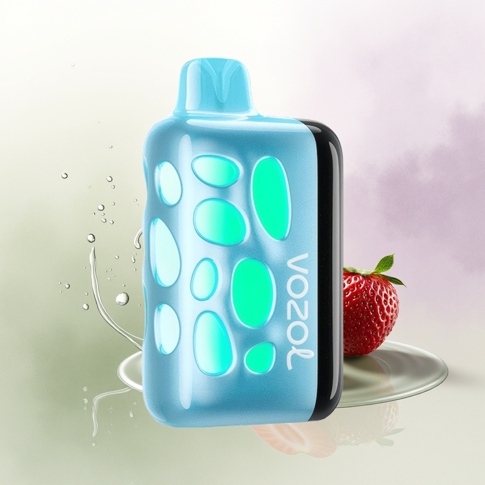 VOZOL RAVE 40000 Disposable Vāpētājs Ķiršu Zemene 270 grādu Spīdēšana 20/50mg/ml Nikotīns