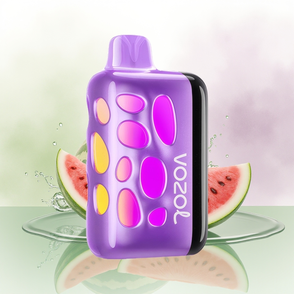 VOZOL RAVE 40000 Dispozablais Vīps 270 Grādu Spīdēšanas Dizains 20/50mg/ml Nikotīns Arbūza Rancheru
