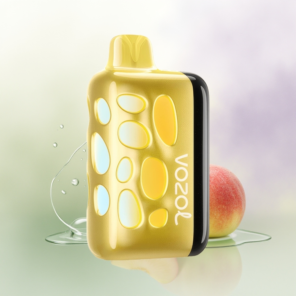 VOZOL RAVE 40000 Vienreizējās Lietošanas Vape Mango Peach 270 Degrees Vibrant Glow Design 1000mAh Battery Capacity