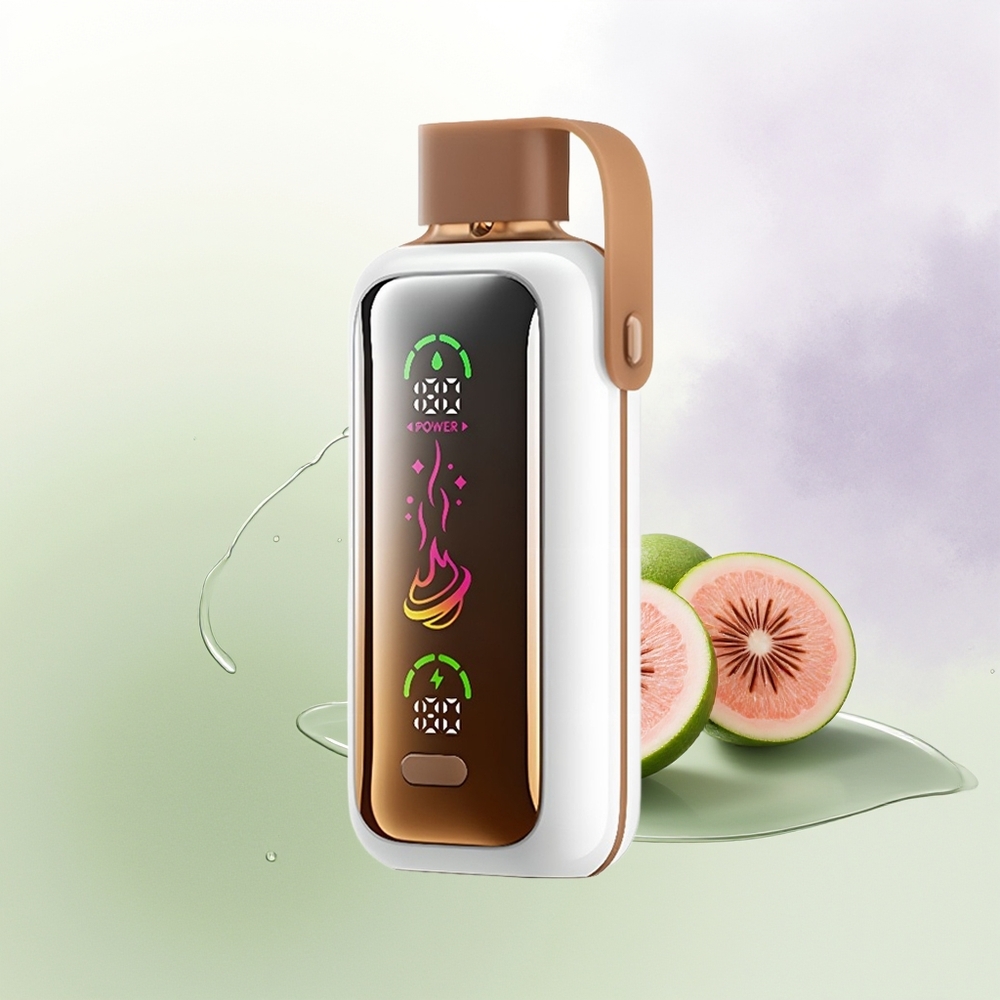 VOZOL STAR 20000 Puffs Vienreizējās Lietošanas Vape Pūķu Strawnana + HD Spoguldisplejs + Dubultais Režīms