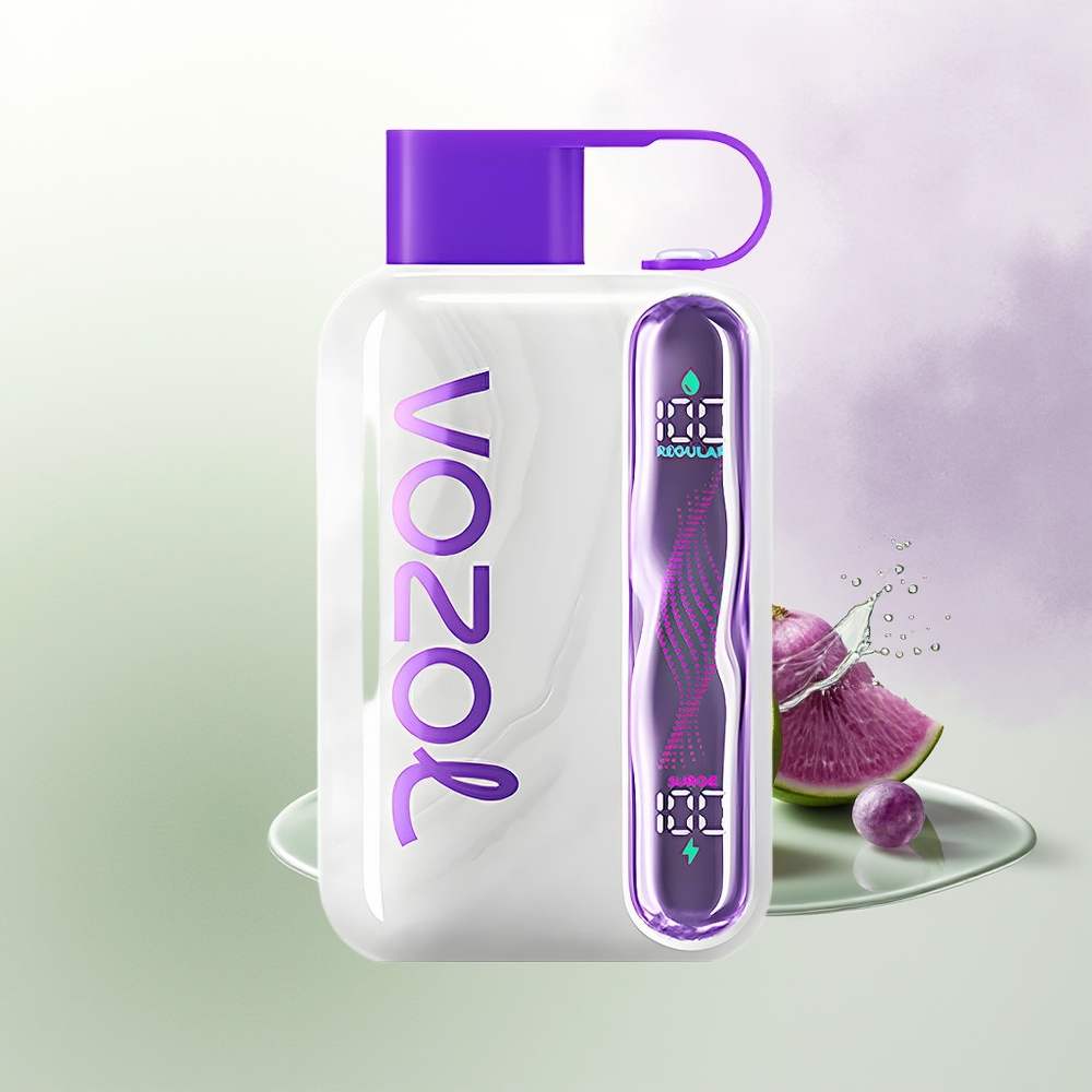 VOZOL STAR 40000 Pūšas Vienreizējās Lietošanas Vape Vīnogu Ledus 1000mAh Type-C