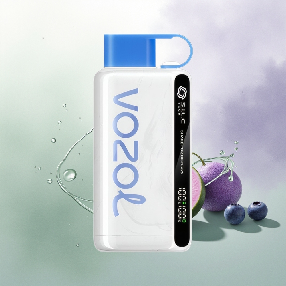 VOZOL STAR 9000/12000 Izkārnījamo Vape Zilenes Vētra ar 650mAh un 30 ātrāku uzlādi
