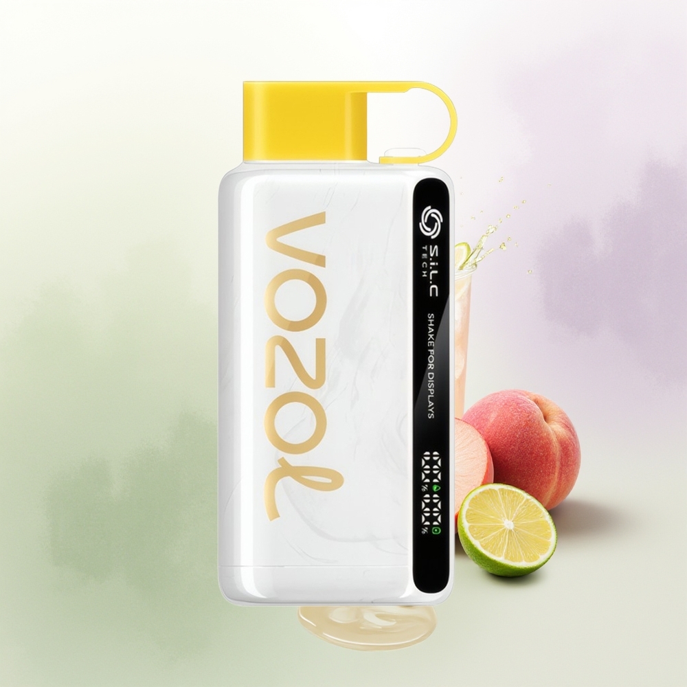 VOZOL STAR 9000/12000 Izmetamais Veips Ķiršu Persiku Limonāde + 650mAh  30 Ātrāk Uzlādējams
