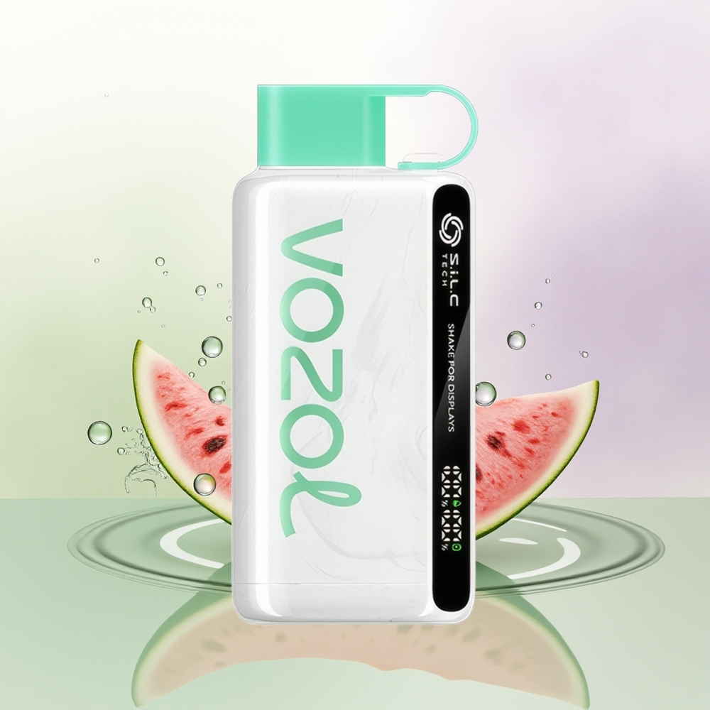 VOZOL STAR 9000/12000 Pūšu Arbūzu Bubble Gum SiLC TECH  650mAh