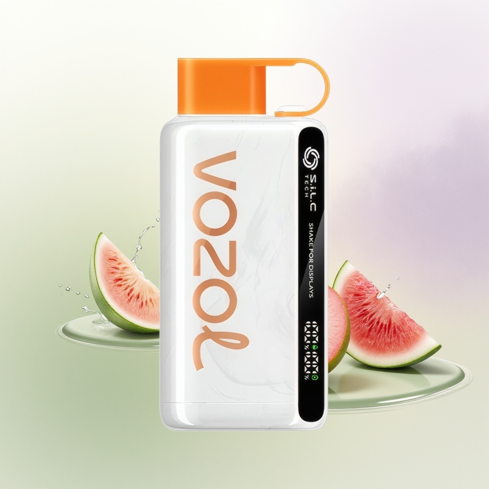 VOZOL STAR 9000/12000 Pūšu Persiku Mango Arbūzs SiLC TECH 650mAh