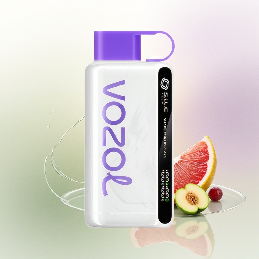 VOZOL STAR 9000/12000 Pūšu Vienreizējās Lietošanas Vape Brūkleņu Mango Greipfrūtu ar SiLC TECH un 30 ātrāku uzlādi