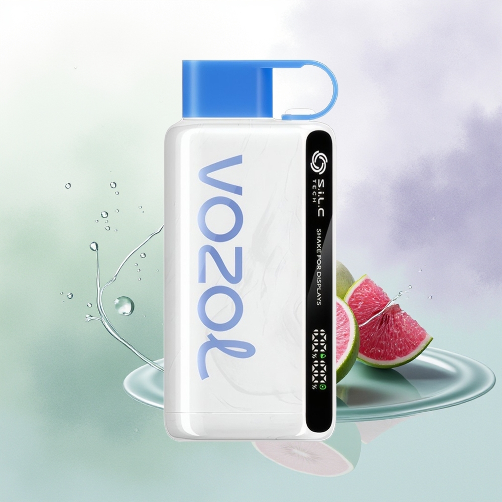 VOZOL STAR 9000/12000 Pūšu Vienreizējās Lietošanas Vape Zilā Aveņu Ledus + SiLC TECH  650mAh