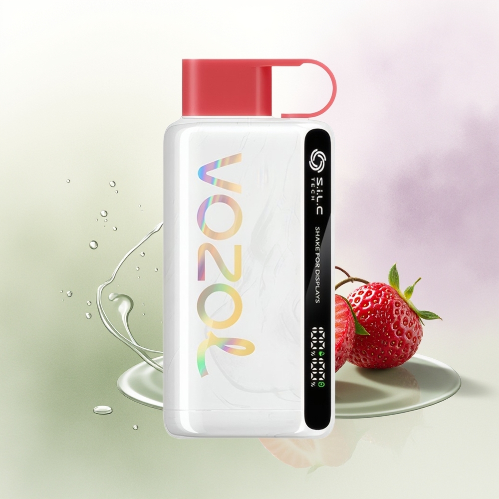 VOZOL STAR 9000/12000 Pūšķu Zemenes Aveņu Ķiršu Vienreizējās Lietošanas Vape ar 650mAh un SiLC TECH
