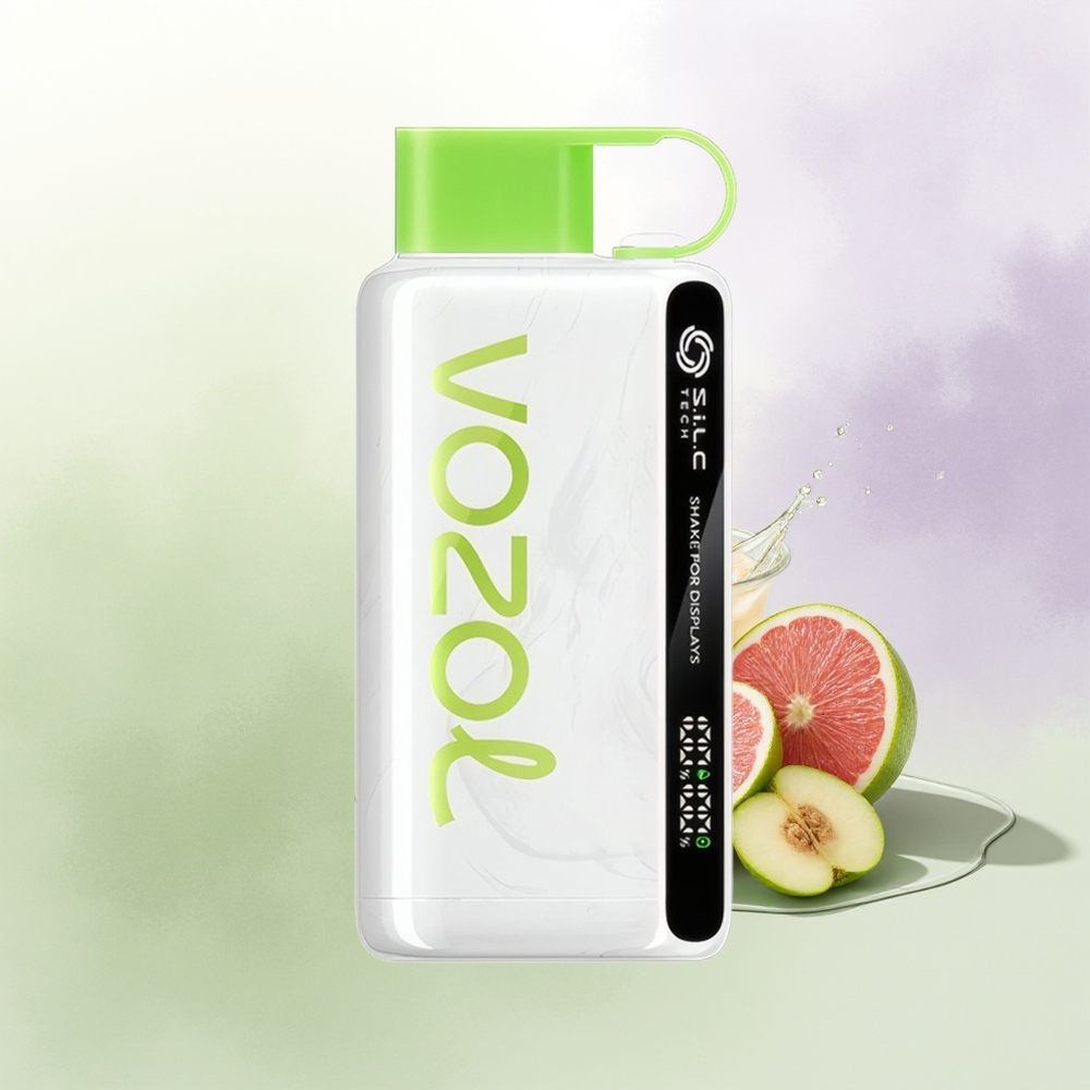 VOZOL STAR 9000/12000 Skābā ābolu ledus Izkliedētāja ar 650mAh un ātrāku uzlādi