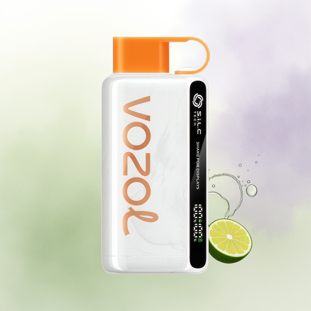 VOZOL STAR 9000/12000 Vienreizējās Lietošanas Vape Citrons Laiks + SiLC TECH  30 ātrāka uzlāde