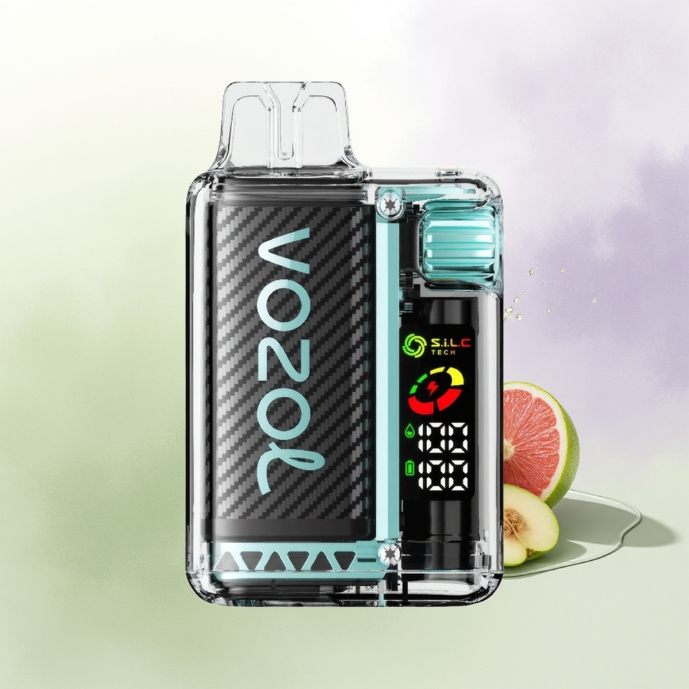 VOZOL Vista 20000 Puffu Vienreizējās Lietošanas Vape Skābā ābola ledus ar OLED ekrānu un MCU Chip