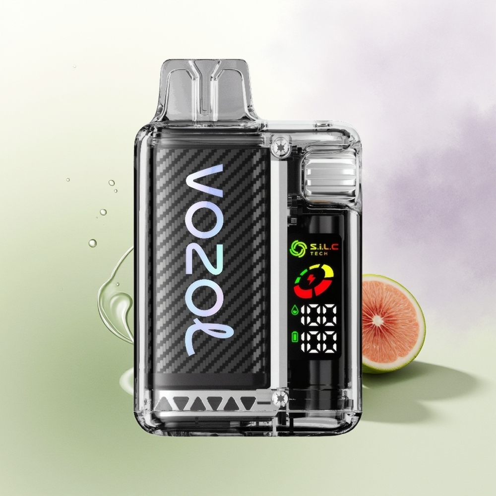 VOZOL Vista 20000 Pūšu Vanilkrēms Tabakas Vienreizējās Lietošanas Vape ar OLED Ekrānu un MCU Mikroshēmu