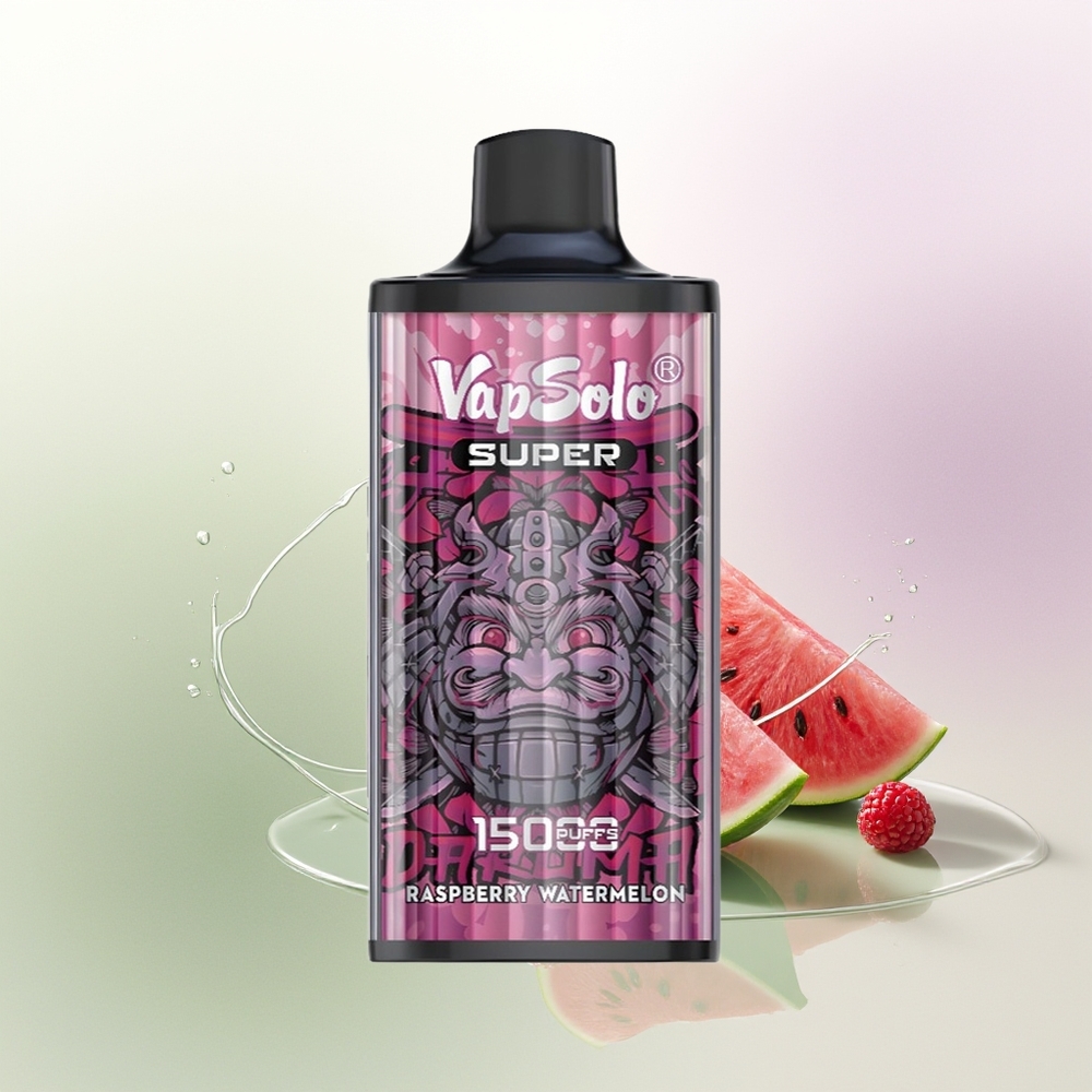 VapSolo Super 15000 Pūšu Avene Arbūzs 40ml 850mAh