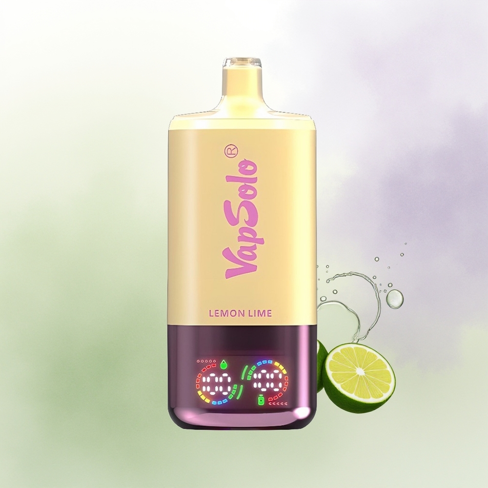 VapSolo Triple 30000 Pūšu Citrons Zaļā Lima Vienreizējās Lietošanas Vape