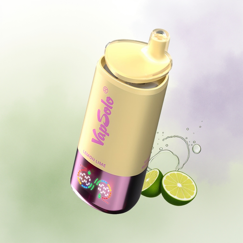VapSolo Triple 30000 Pūšu Citrons Zaļā Lima Vienreizējās Lietošanas Vape