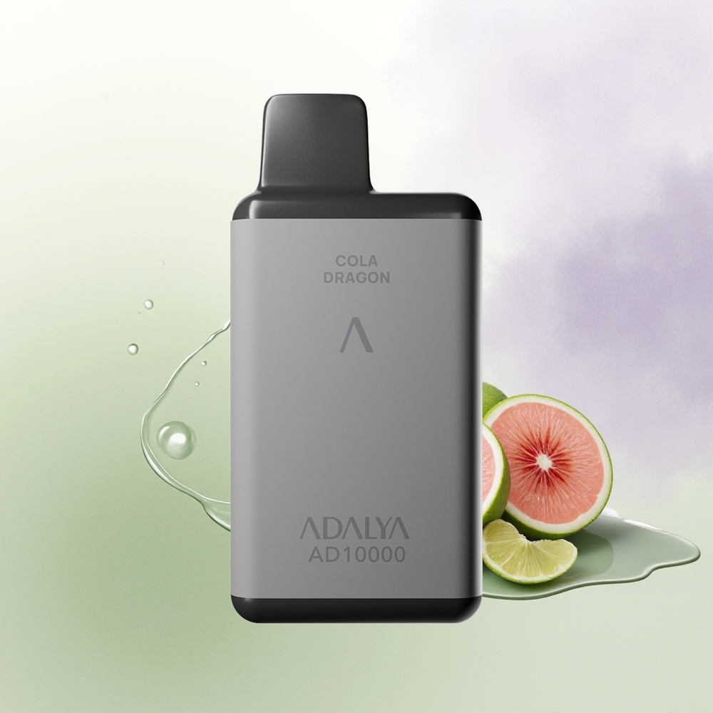 Adalya AD 10000 Puffs Vienreizējās Lietošanas Vape Lady Killer Kosmosa pelēka Alumīnija caurule