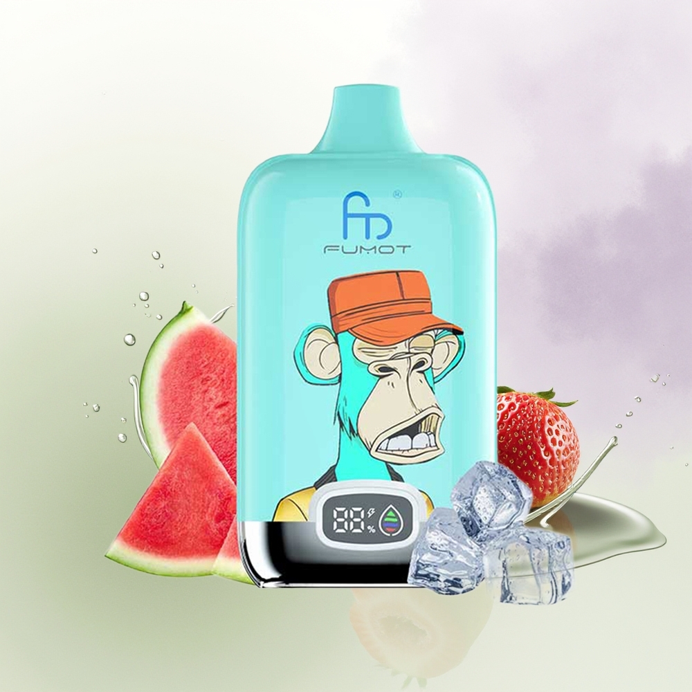 Fumot Tornado 12000 Puffu Zemeņu Donuts MTL 20ml