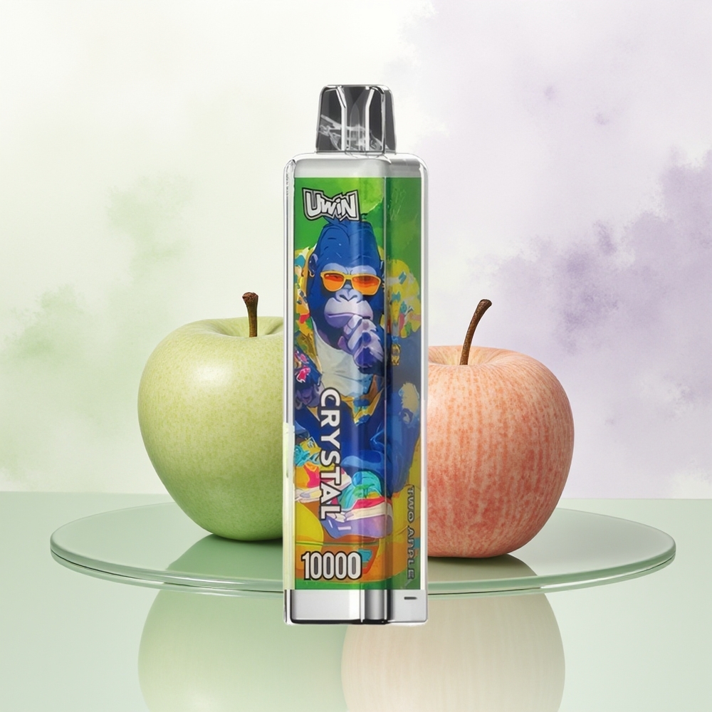 UWIN Crystal 10000 Puffs Divi Āboli RGB Gaismas