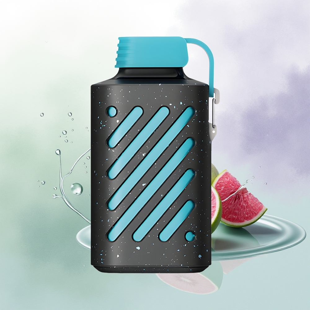 VOZOL GEAR 10000 20ml Zilā Aveņu Ledus Vienreizējās Lietošanas Vape