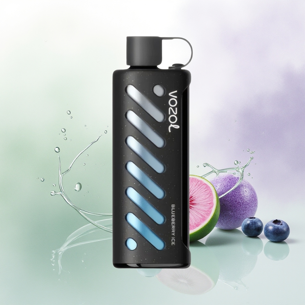 VOZOL Gear Shisha 25000 Pūšas Zilene Ledus Divu Režīmu